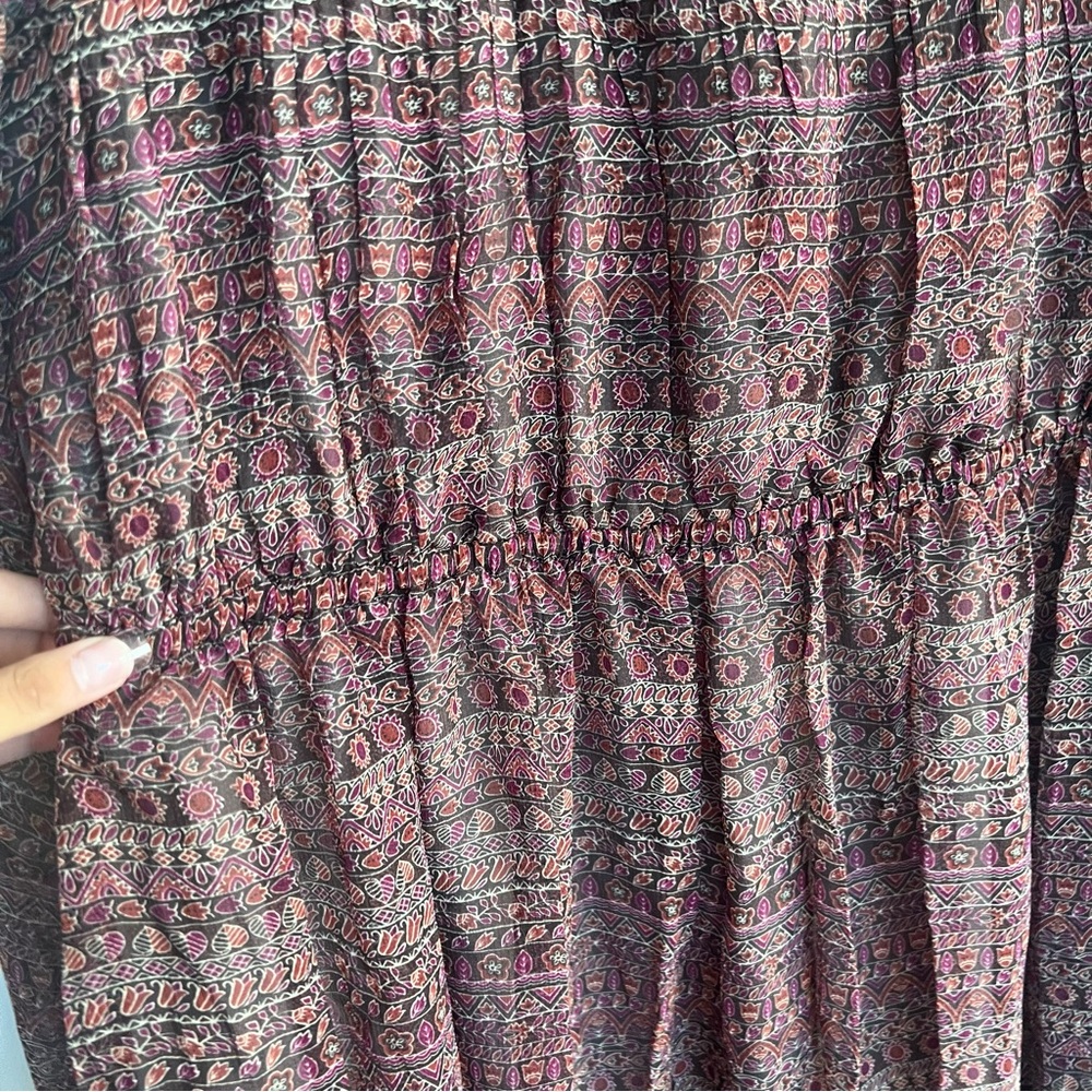 NWT JOIE Alquina MIDI Silk Dress - Picture 6 of 16